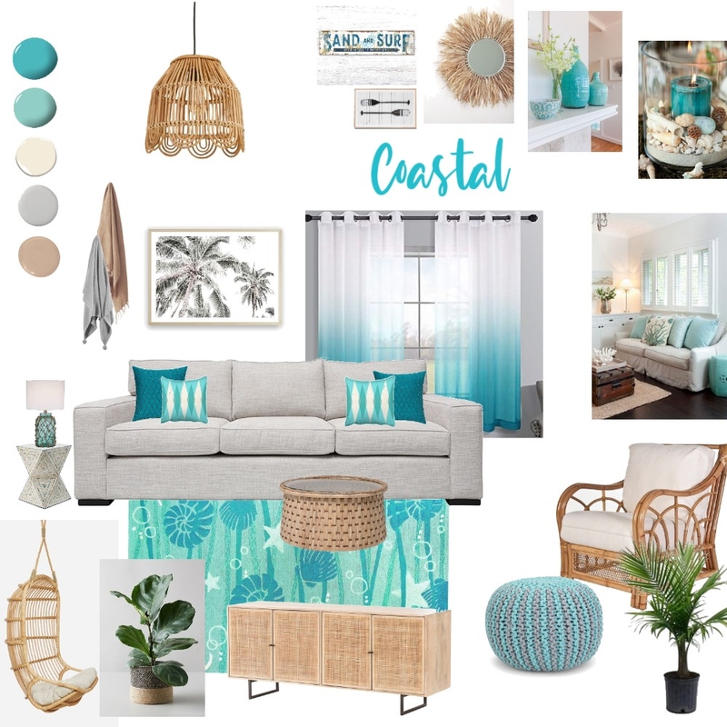 Modern Coastal Mood Board by Aparnaa on Style Sourcebook