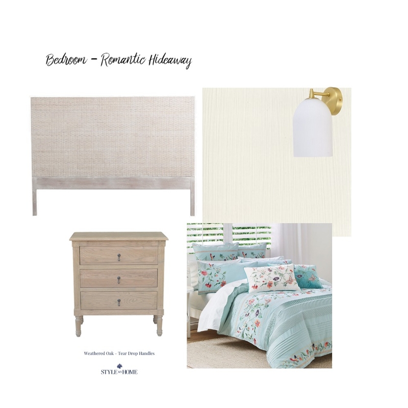 Romantic Bedroom Hideaway Mood Board by MichelleBallStylist on Style Sourcebook