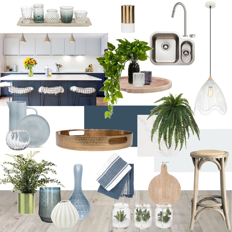 Kitchen Interior Design Mood Board by CarolineB