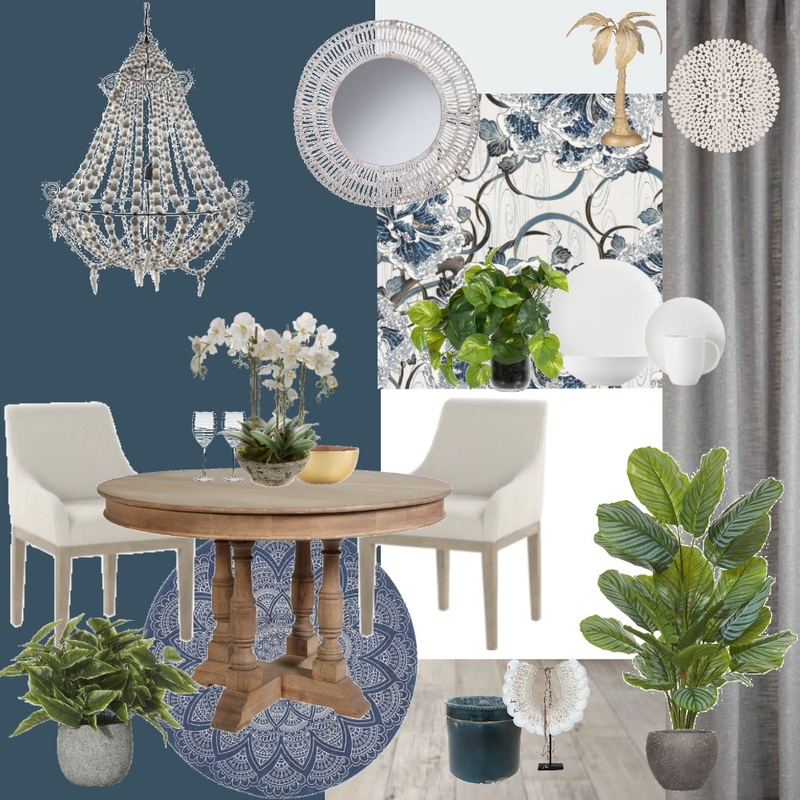 Dining Room Interior Design Mood Board by CarolineB