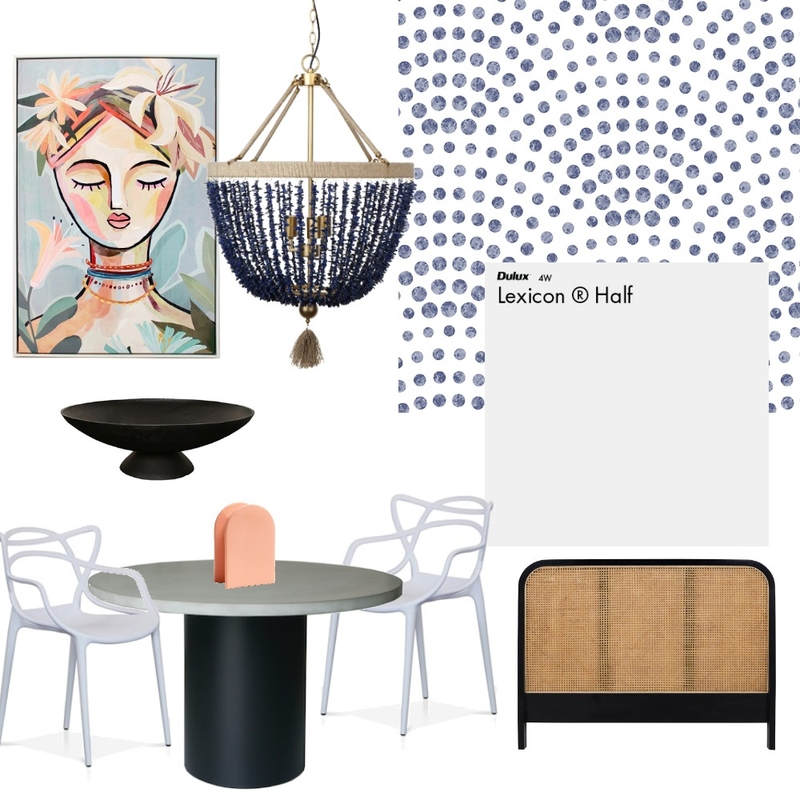 Boho Chic Dining Mood Board by studiogandg on Style Sourcebook