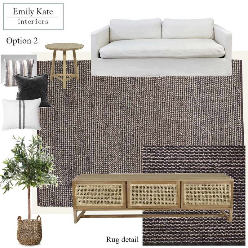 Deborah option 2 Interior Design Mood Board by EmilyKateInteriors