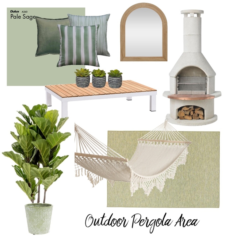 Sage Summer Getaway Mood Board by Tarzifedele on Style Sourcebook
