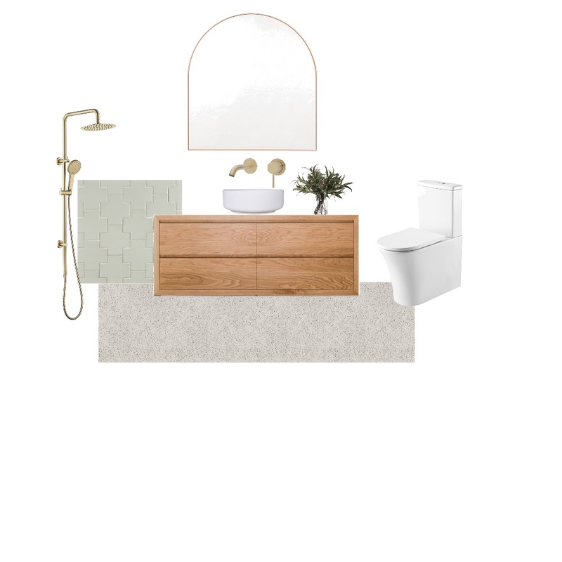 Webber Ensuite Interior Design Mood Board by House of Cove