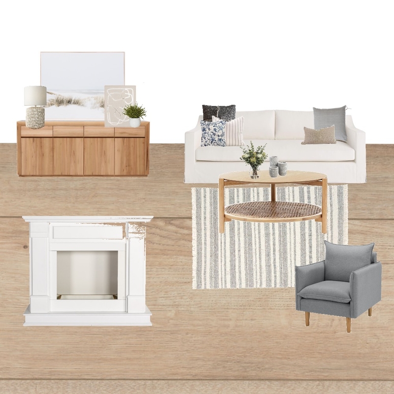 coastal Interior Design Mood Board by tmkelly