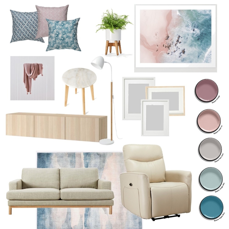 Pastel Living Room Mood Board by Beautiful Spaces Interior Design on Style Sourcebook