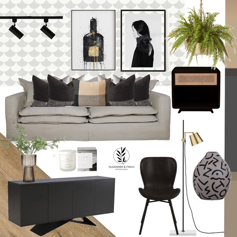 Grey Mood Board by Oleander & Finch Interiors on Style Sourcebook