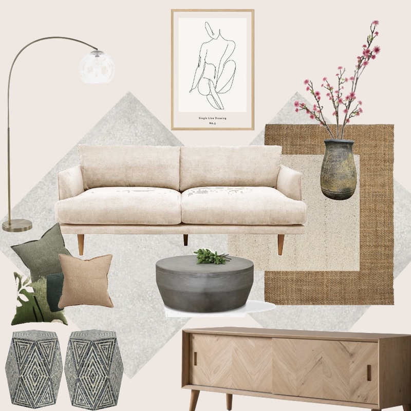 Living Room 01 Mood Board by Thit on Style Sourcebook