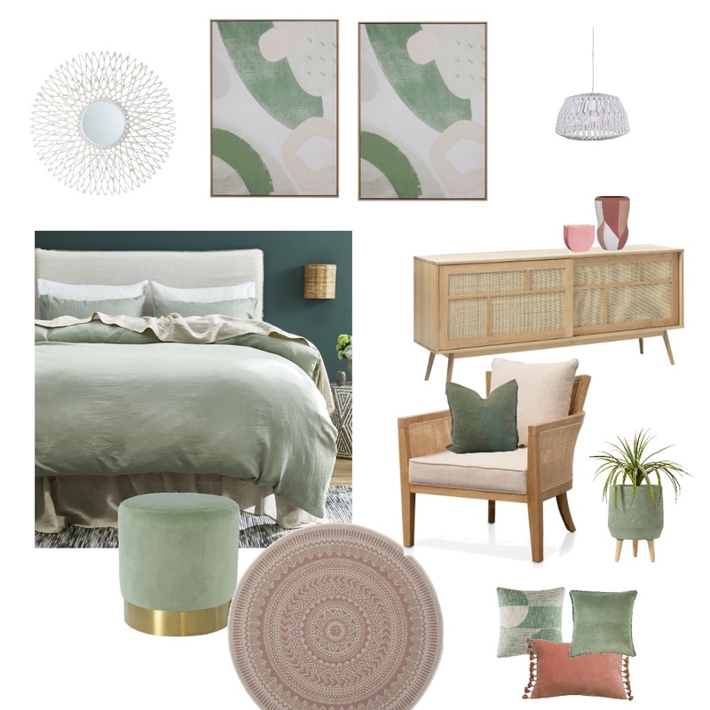 Sage Interior Design Mood Board by mariem