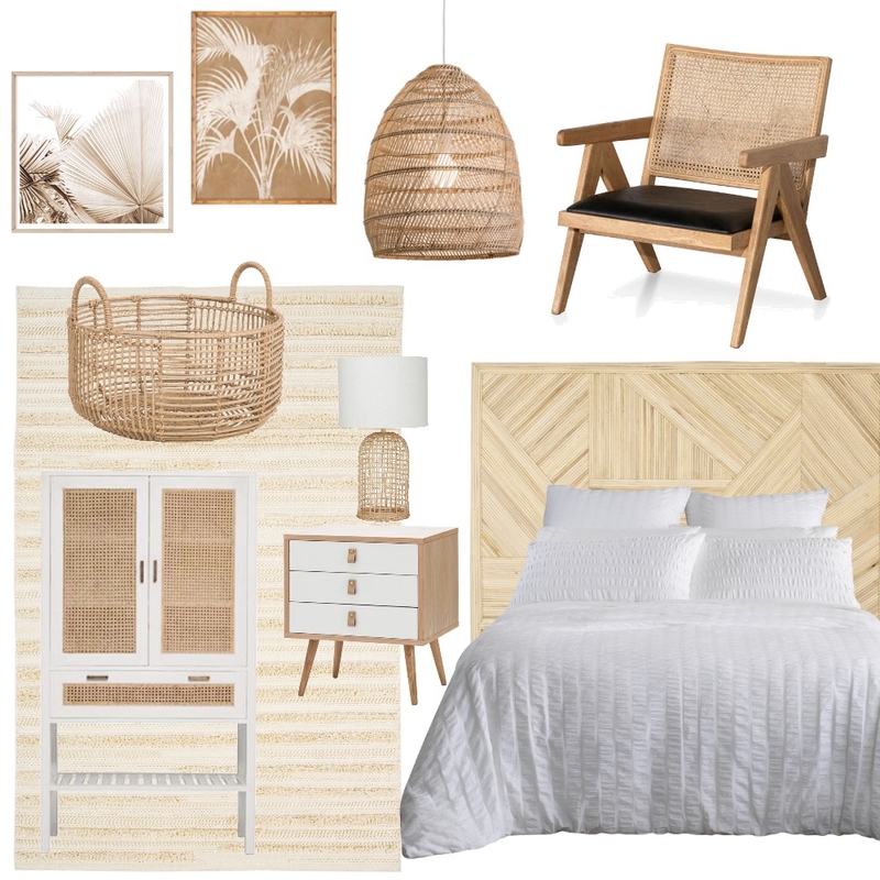 bedroom Interior Design Mood Board by thepalmeffect