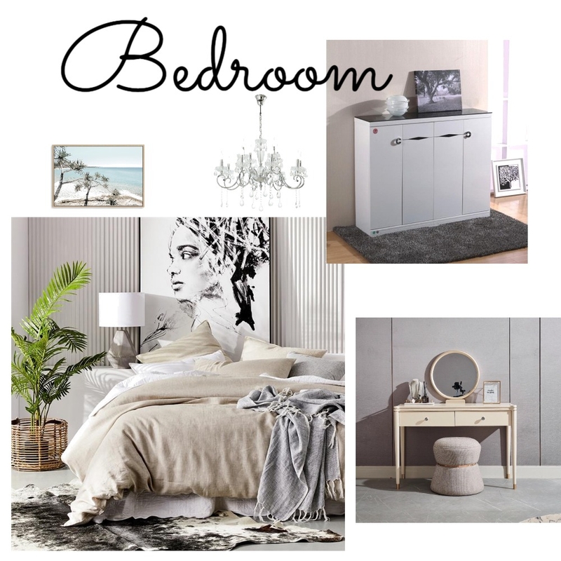 Bedroom Interior Design Mood Board by Ingainka