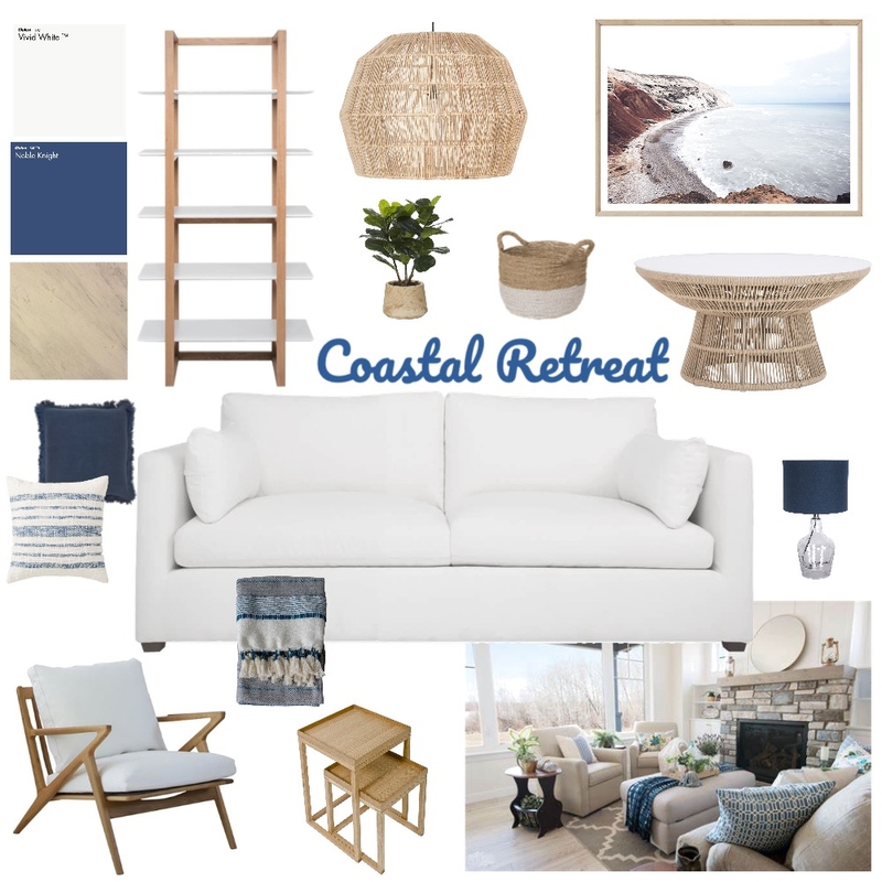 Coastal Retreat Mood Board by JLevkous on Style Sourcebook