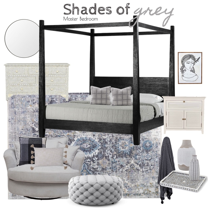 Shades of Grey Mood Board by Manea Interior Design & Styling on Style Sourcebook