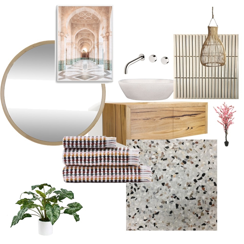 Powder Room Mood Board by KatKards on Style Sourcebook