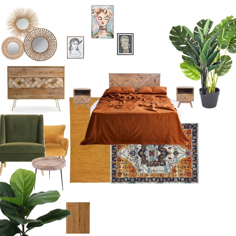 BOHEMIAN Mood Board by musamu on Style Sourcebook