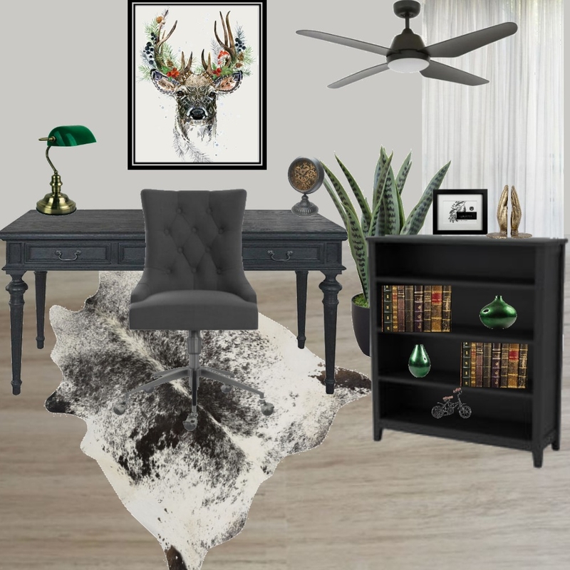 study Mood Board by InVogue Interiors on Style Sourcebook