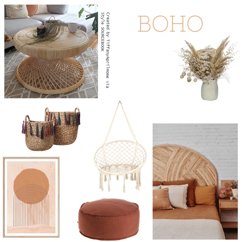 BOHO Mood Board by TiffanyApril_Home on Style Sourcebook