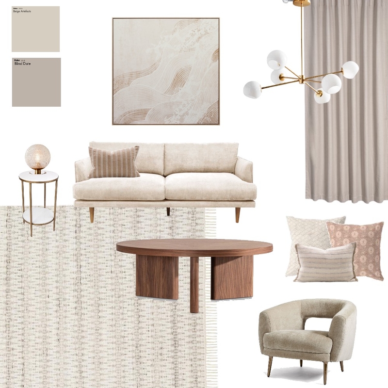 Mid Century Modern Mood Board by Airey Interiors on Style Sourcebook