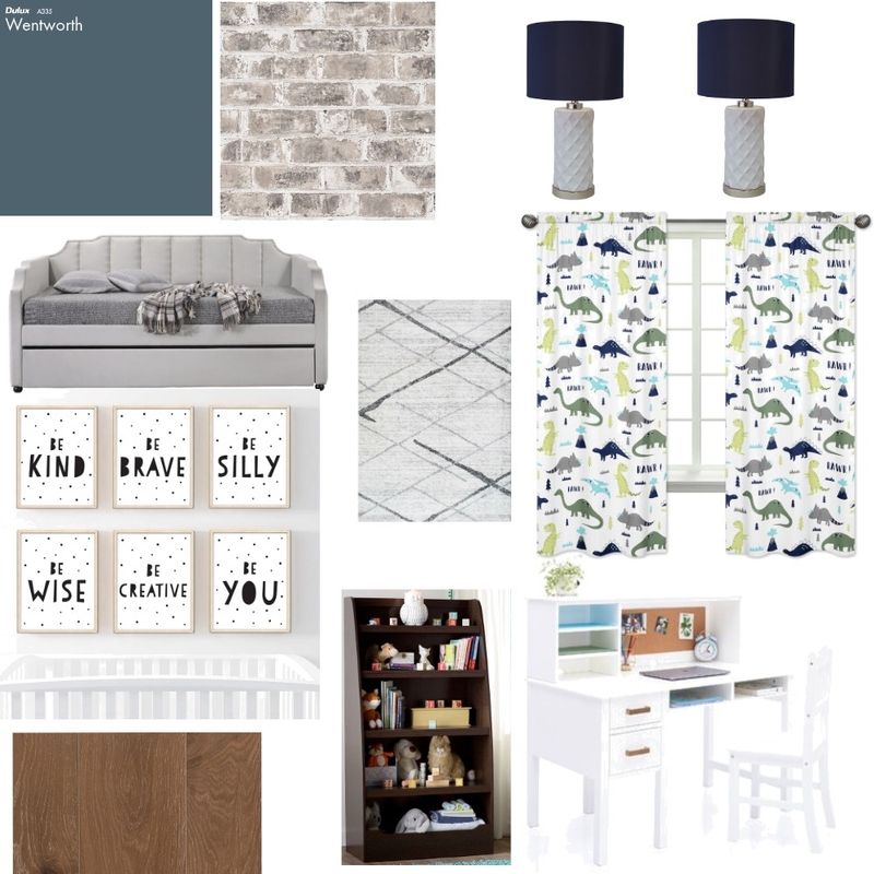 Son Room Mood Board by Msmika on Style Sourcebook