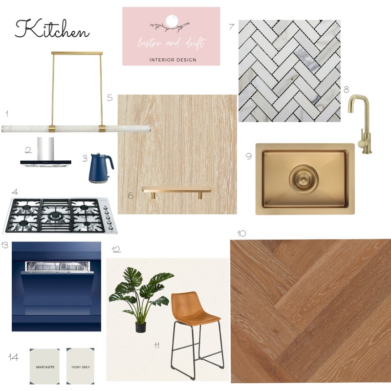 Kitchen Mood Board by lustreanddrift on Style Sourcebook