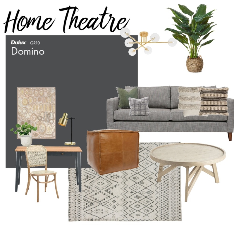 Home Theatre Mood Board by Emma Nicole on Style Sourcebook