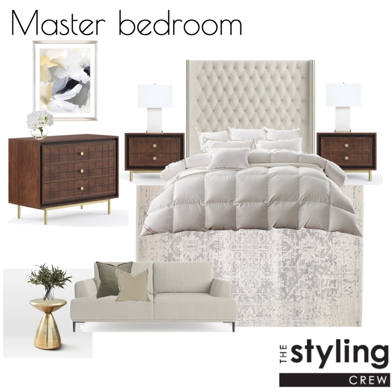 Master bedroom - Kim Mood Board by The Styling Crew on Style Sourcebook