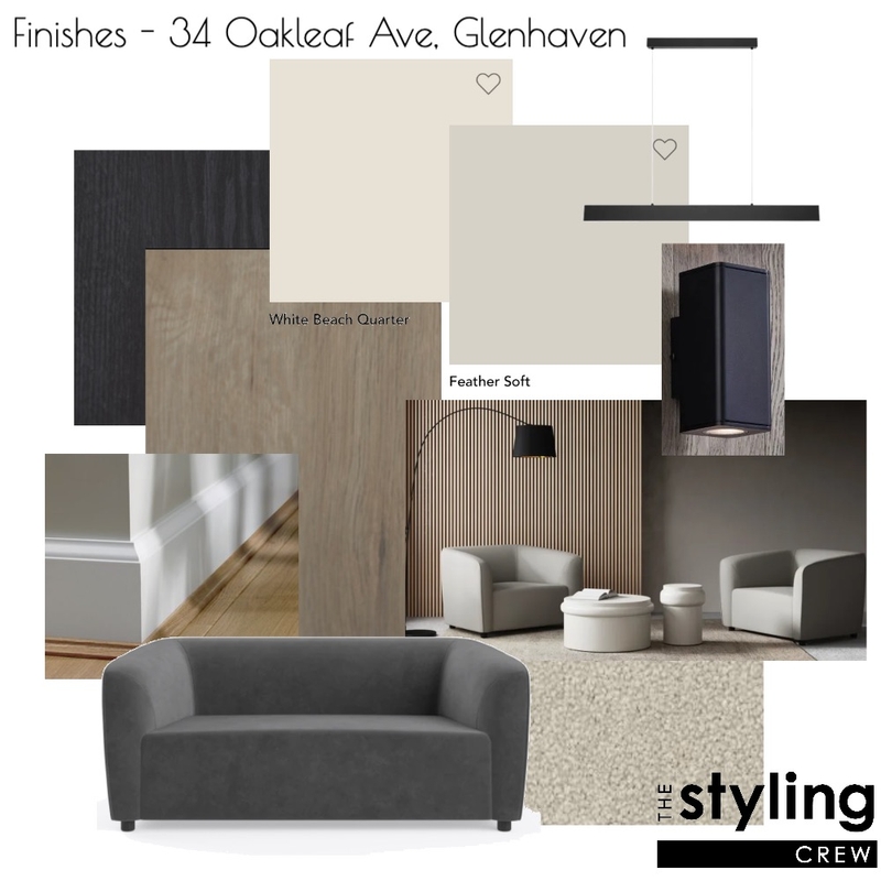 Finishes - 34 Oakleaf Ave,Glenwood Mood Board by The Styling Crew on Style Sourcebook