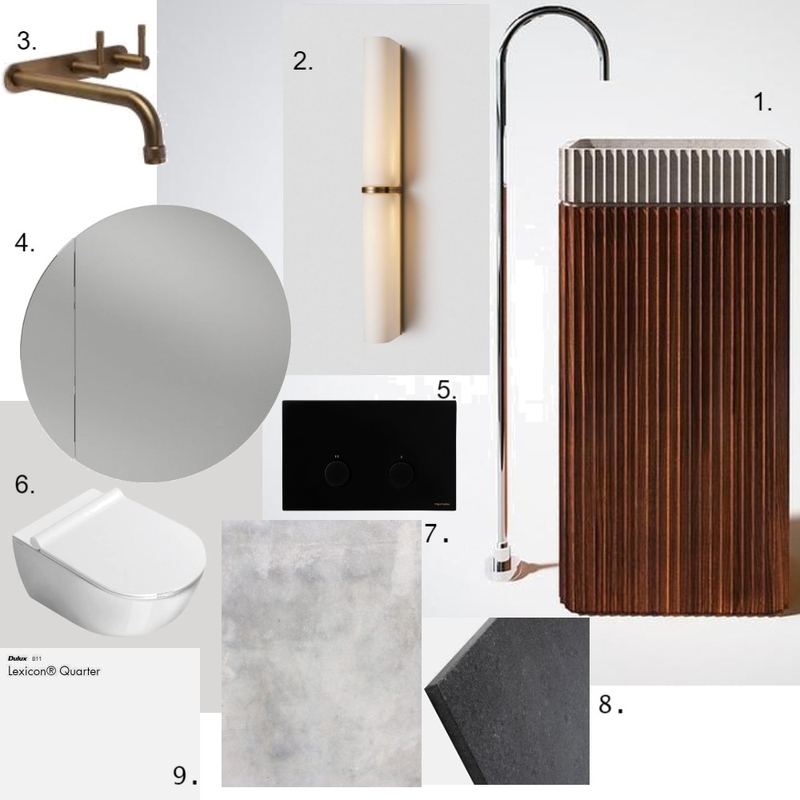 IDI Assignment 9 WC Mood Board by VParker2020 on Style Sourcebook