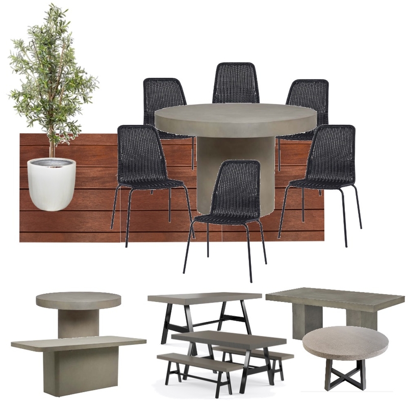 Contemporary Luxe Outdoor Dining - Balmoral Mood Board by Kahli Jayne Designs on Style Sourcebook