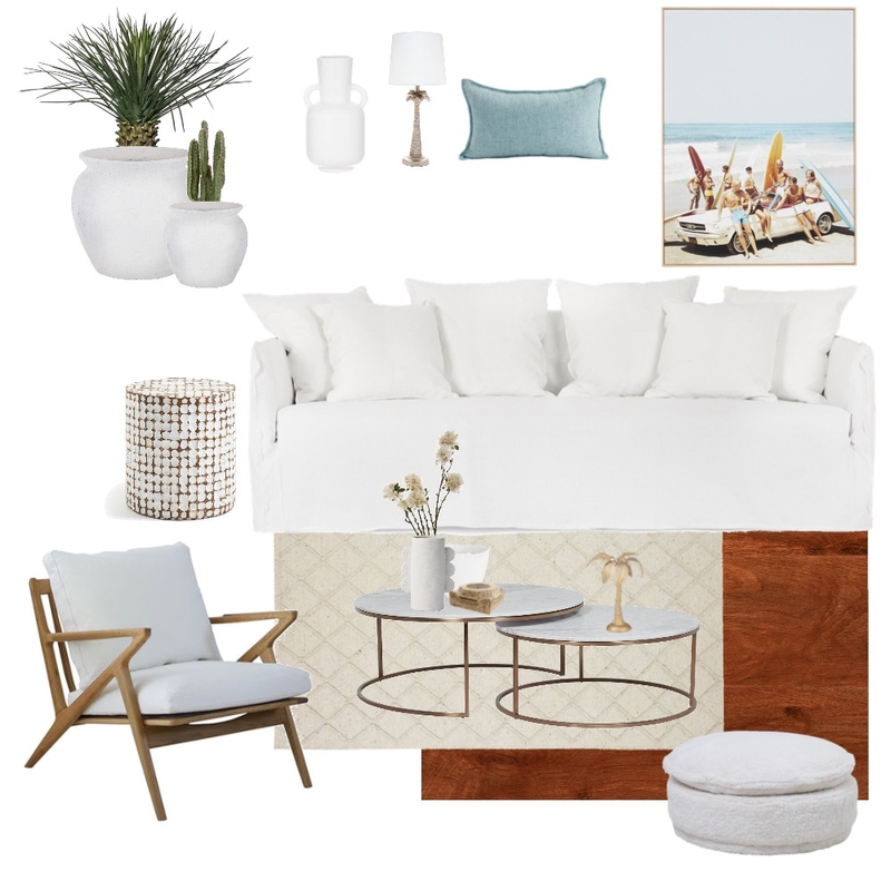 Living Room Relaxed Interior Design Mood Board by stylefusion