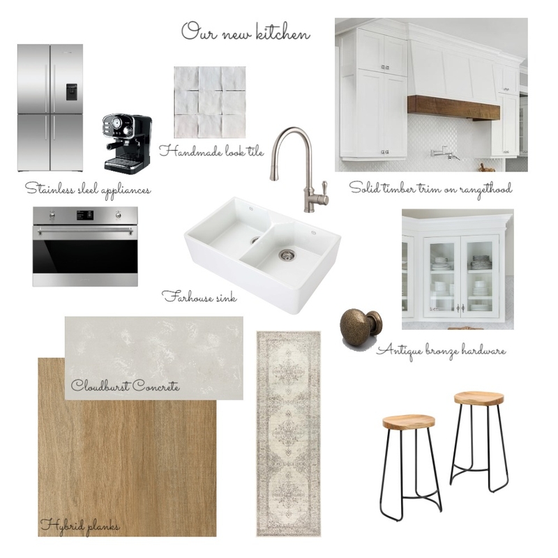 Kitchen moodboard Mood Board by Coralie_Kennedy on Style Sourcebook