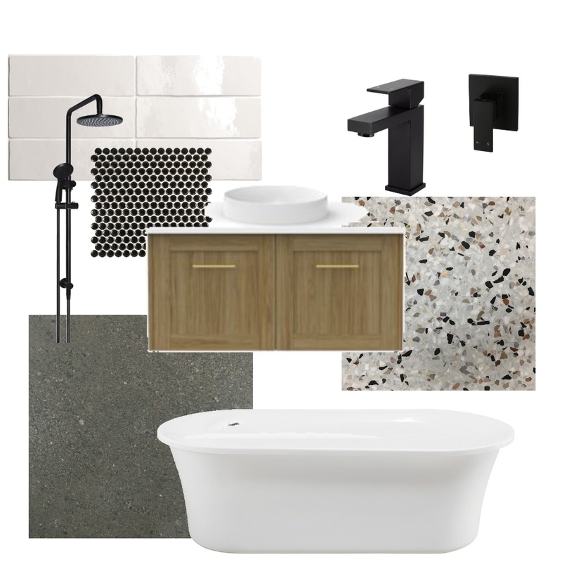 Test Bathroom draft Mood Board by Susan Johnston on Style Sourcebook
