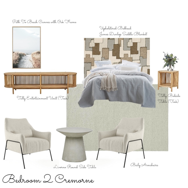 Bedroom 2 Cremorne Mood Board by dECO Design on Style Sourcebook