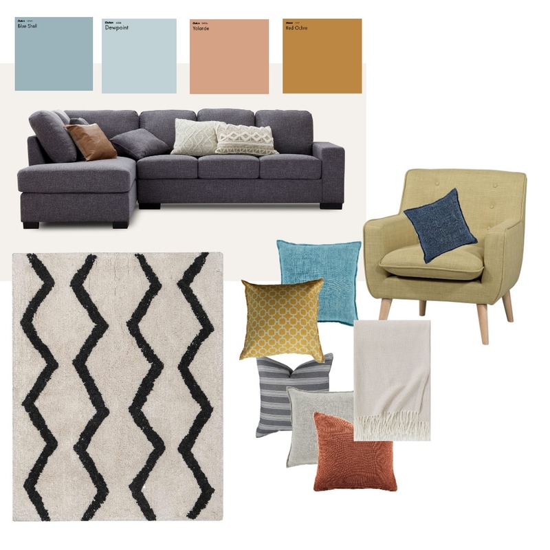 NellyBlueBoard6 Interior Design Mood Board by Maya29