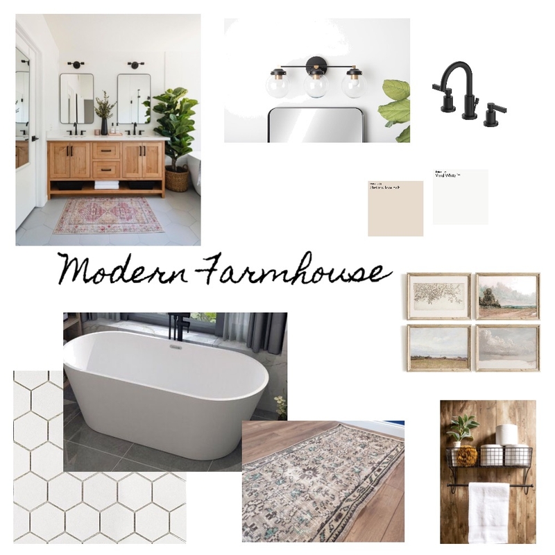 Modern Farmhouse Mood Board by jasminekdavies@gmail.com on Style Sourcebook