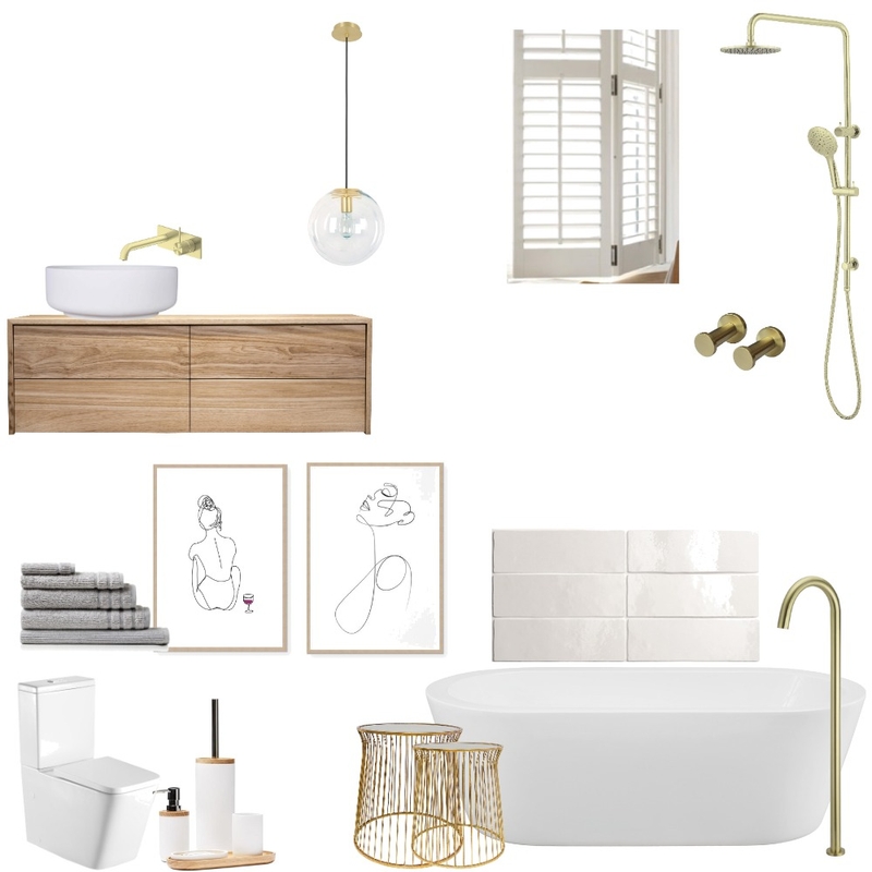 Ensuite Mood Board by Hannahchad on Style Sourcebook