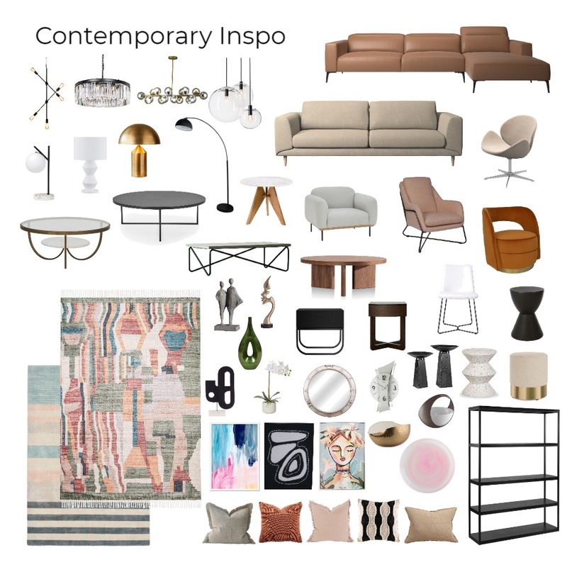 Contemporary Inspo Mood Board by MelissaKW on Style Sourcebook
