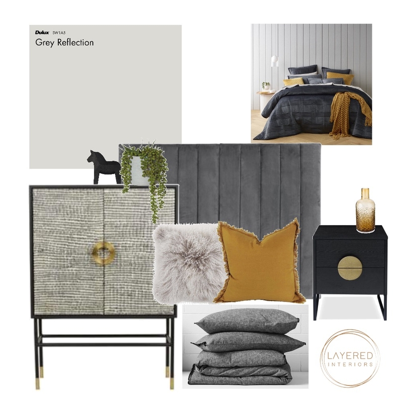 Bedroom Styling Mood Board by Layered Interiors on Style Sourcebook