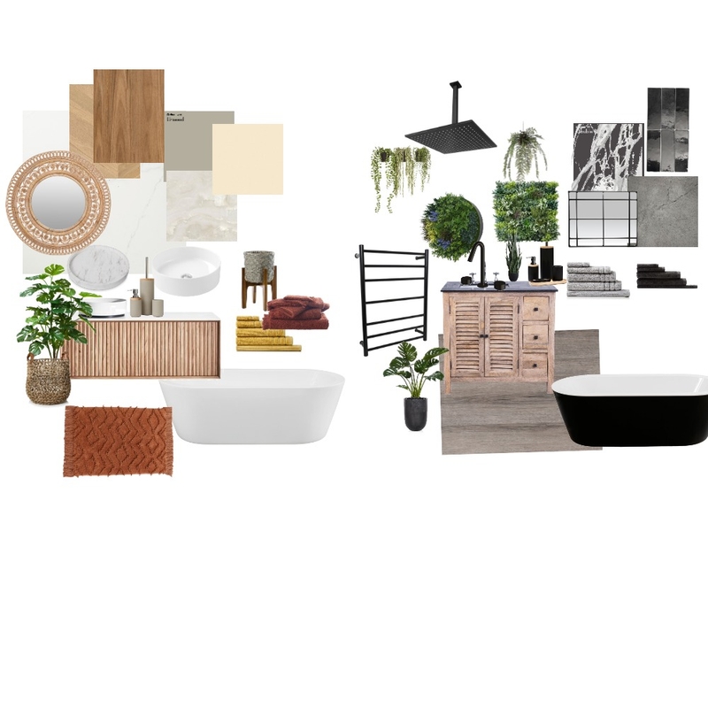 bathroom double mood board Mood Board by Lilnemo4790 on Style Sourcebook