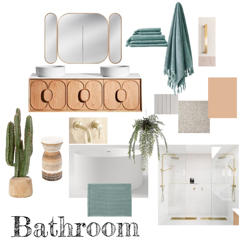 Bathroom Module 3 Mood Board by DaniWebster on Style Sourcebook