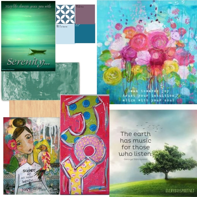 joy serenity Mood Board by mira on Style Sourcebook