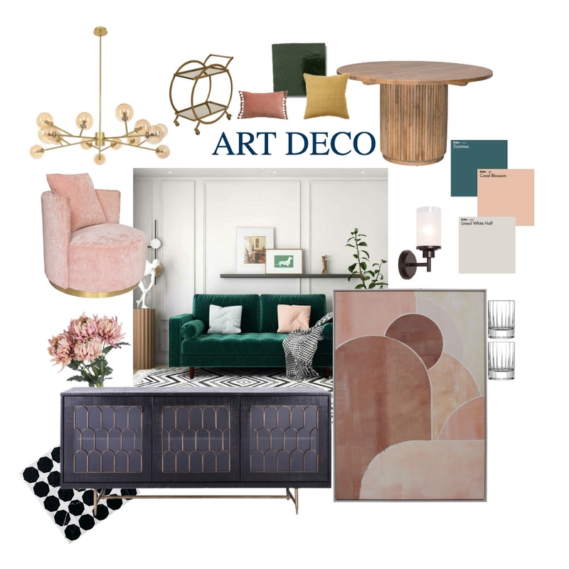 Art Deco Mood Board by nicoleruxton on Style Sourcebook