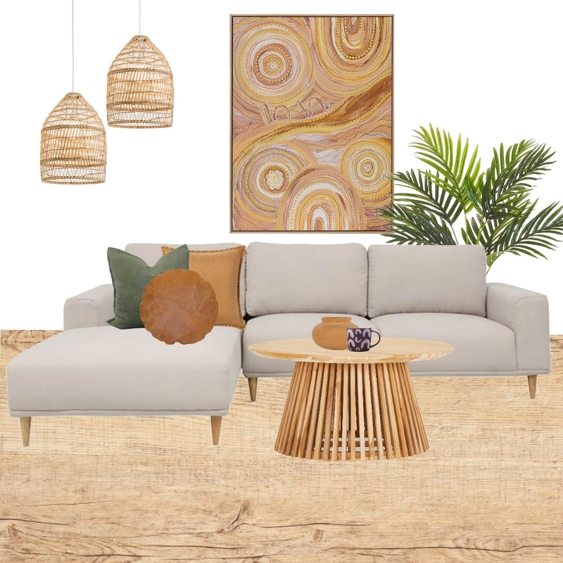 Earthy living space Mood Board by Sidorow + Co on Style Sourcebook