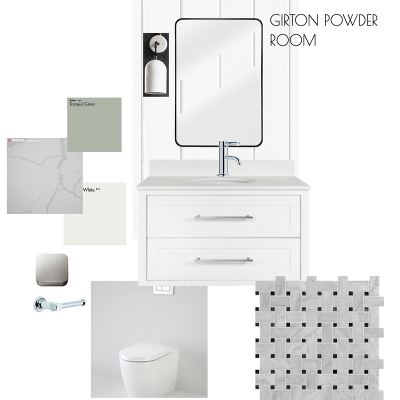 GIRTON PowderROOM Mood Board by melw on Style Sourcebook
