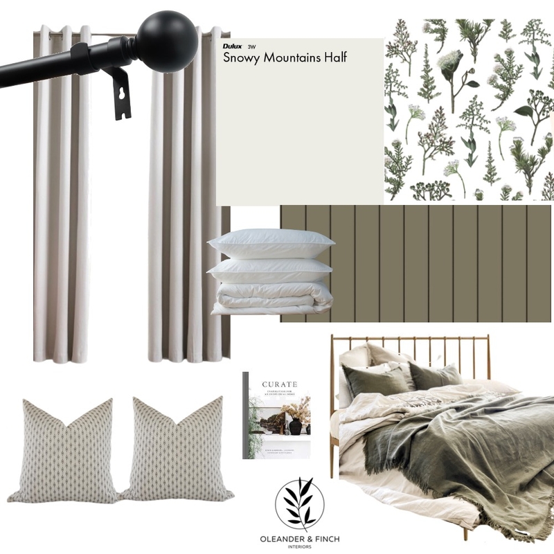 Master bedroom Mood Board by Oleander & Finch Interiors on Style Sourcebook