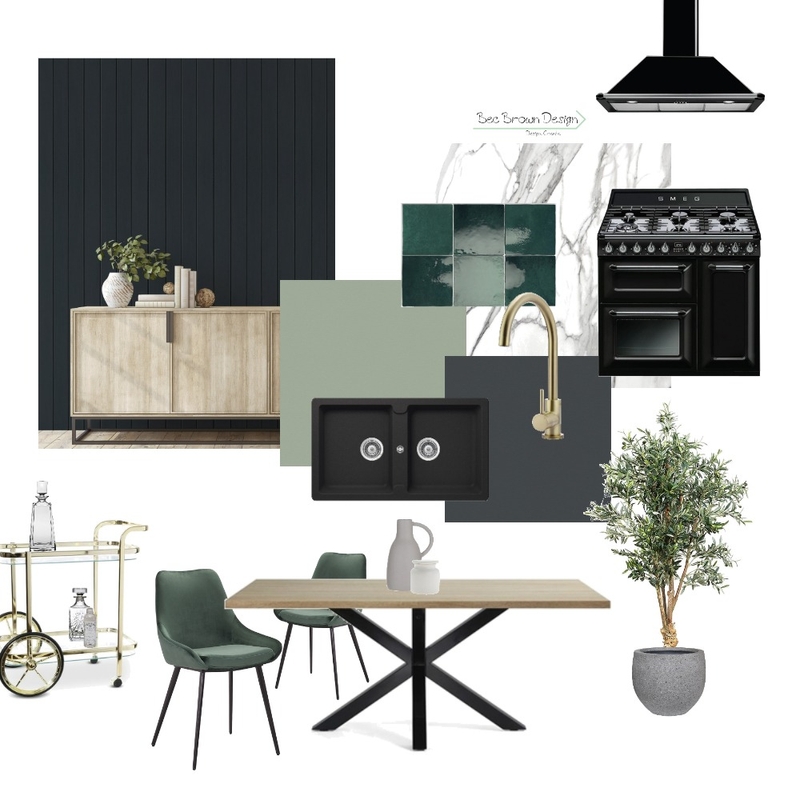 Native Contemporary Mood Board by Bec Brown Design on Style Sourcebook