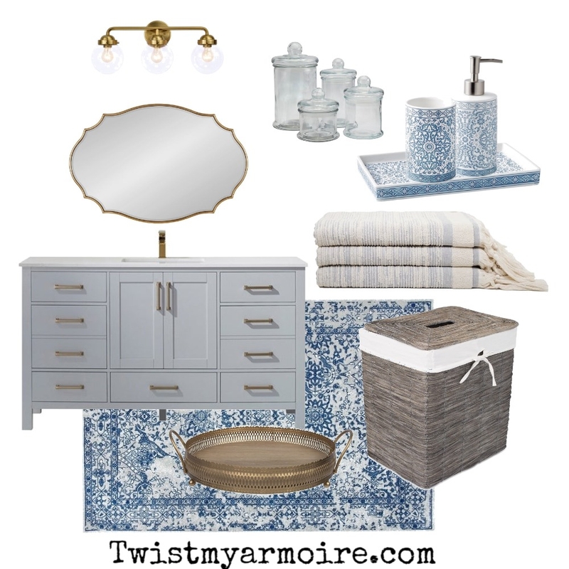 overstock bath Mood Board by Twist My Armoire on Style Sourcebook