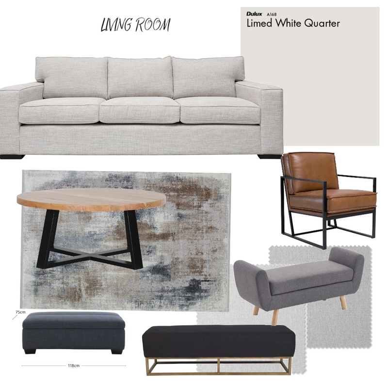 Pottie House - LIVING ROOM Mood Board by Ronel Fouche on Style Sourcebook