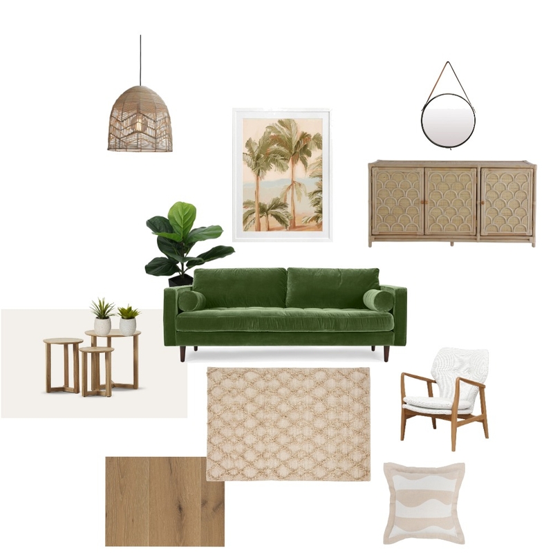 Tropical Paradise Mood Board by Vanessa Causton on Style Sourcebook