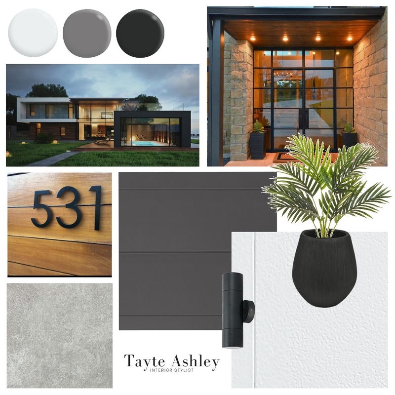 Box Modern James Hardie Mood Board by Tayte Ashley on Style Sourcebook